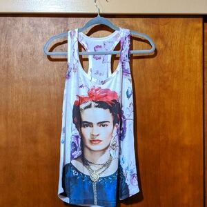 Frida Kahlo Racerback Tank